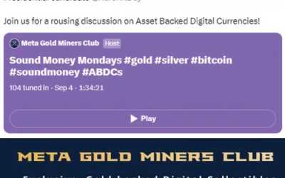 Sound Money Mondays #gold #silver #bitcoin #soundmoney #ABDCs
