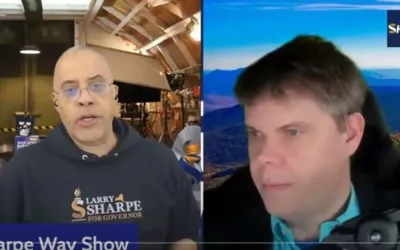 Larry Sharpe Is the CBDC a Currency of Control? Author & Candidate, Aaron Day discusses